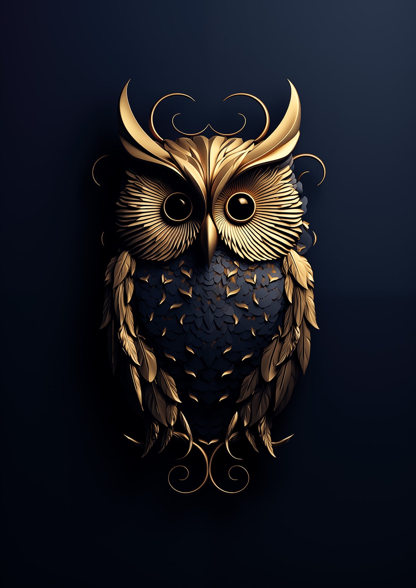 Affiche - Hibou Chou II